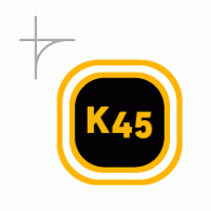 K45 logo vector logo