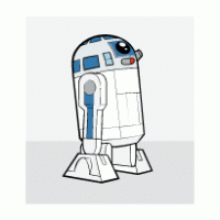 R2D2 logo vector logo