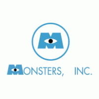 Monster Inc logo vector logo