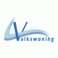 Volkswoning logo vector logo