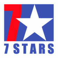 7 Stars logo vector logo