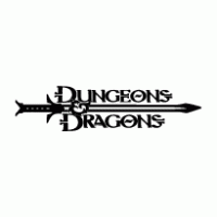 Dungeons & Dragons logo vector logo