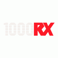 1000RX logo vector logo