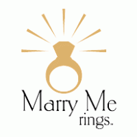 Merry Me Rings logo vector logo