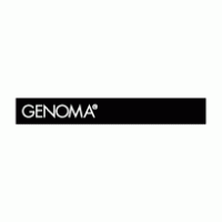 Genoma logo vector logo