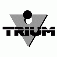 Trium logo vector logo