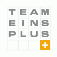 TEAM EINS PLUS logo vector logo