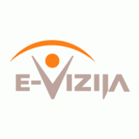e-Vizija logo vector logo