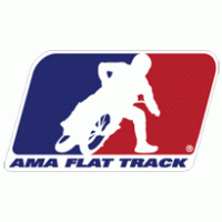 AMA Flat Track logo vector logo