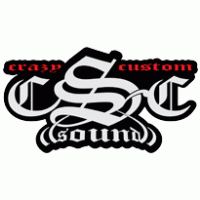 CSC CRAIZY SOUND CUSTOM logo vector logo