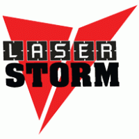 Laser Storm logo vector logo