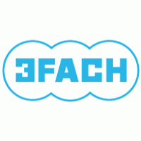 Radio 3fach – kicks ass logo vector logo