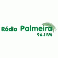 rádio palmeira logo vector logo