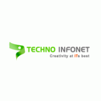 Techno Infonet logo vector logo