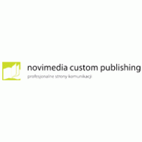 novimedia logo vector logo
