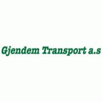 Gjendem Transport AS logo vector logo