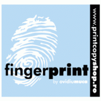 FingerPrint web logo vector logo