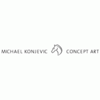 Michael Konjevic Concept Art logo vector logo