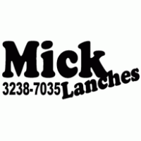 Lanchonete Mick logo vector logo