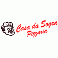 CASA DA SOGRA pizzaria logo vector logo