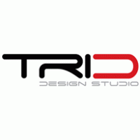 TriD studio logo vector logo