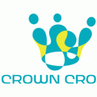 Crown CRO logo vector logo