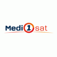 Medi 1 Sat logo vector logo