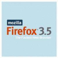 Mozilla Firefox 3.5 logo vector logo