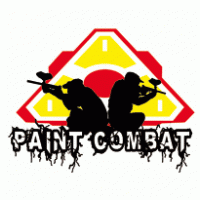 PAINT COMBAT logo vector logo