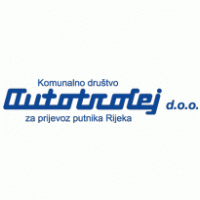 Autotrolej logo vector logo