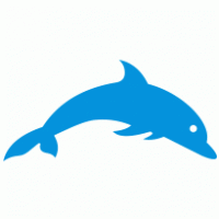 Golfinho logo vector logo