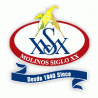Molino Siglo XX logo vector logo