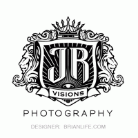 J R photography logo vector logo