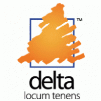 Delta Locum Tenens logo vector logo