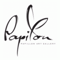 Papillon Art Gallery logo vector logo