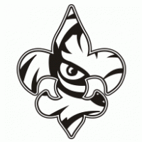 Fleur De Lis Tiger Eye logo vector logo