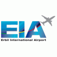 Erbil International Airport logo vector logo