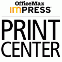 OfficeMax ImPress Print Center logo vector logo