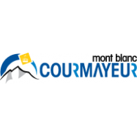 Courmayeur Mont Blanc Funivie logo vector logo