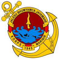 Koprs Marinir logo vector logo