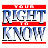 Your Right to Know logo vector logo