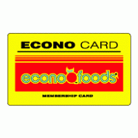 Econo Card Econo Foods logo vector logo