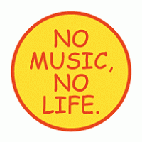 No Music No Life logo vector logo