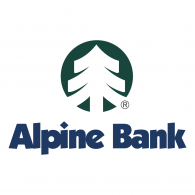 Alpine Bank logo vector logo