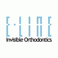 E-LINE Invisible Orthodontics logo vector logo