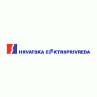 Hrvatska elektroprivreda logo vector logo