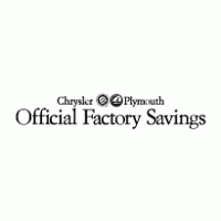 Official Factory Saving logo vector logo