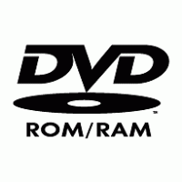 DVD ROM/RAM logo vector logo