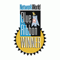 NetworkWorld Blue Ribbon Winner logo vector logo