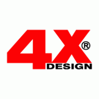 4x Design logo vector logo